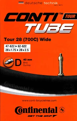 Produktbild von Continental 5036708, 28", Schwarz, Silber, China, Box, 1 Stück(e)