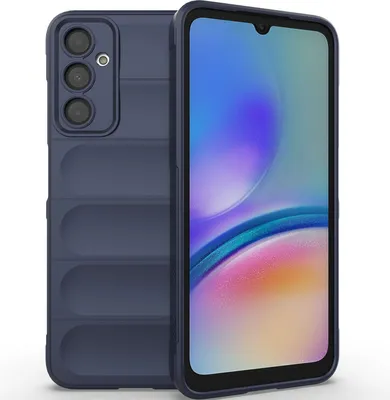 Produktbild von Handyhülle für Samsung Galaxy A05s Weich TPU Silikon Stossfest Anti-rutsch Hülle Dunkelblau