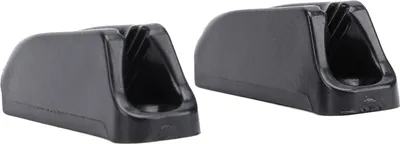 Zdjęcie produktu dla Nylonowa, antypoślizgowa, stabilna, mocująca lina mocująca do jachtów i statków, czarna, 44 x 13 mm / 1,73 x 0,51 cala, 2 szt