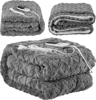 Immagine prodotto di Steinborg cosy blanket coperta elettrica riscaldata con spegnimento automatico 180 x 130 cm timer 9 impostazioni di temperatura timer telecomando lavabile a 30° coperta riscaldata coperta riscaldata elettrica riscaldabile