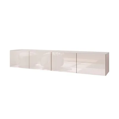 Produktbild von TV-Schrank COLGANTE 200 Kaschmir Hochglanz mit LED