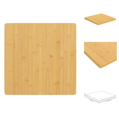 Obrázok produktu pre vidaXL Stolová doska 60x60x2,5 cm bambus - Stolové dosky