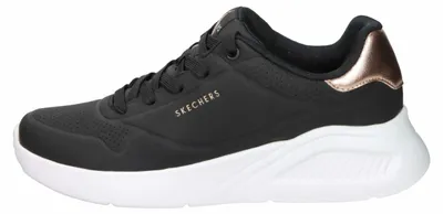 Produktbild von Skechers UNO LITE - SHIMMER ALONG Damen Sneaker Halbschuh schwarz 38