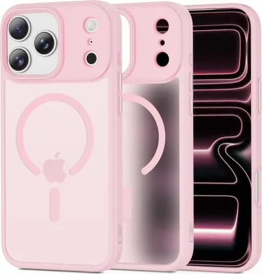 Immagine prodotto di Tech-Protect Magmat Magsafe per iPhone 17 Pro, rosa opaco