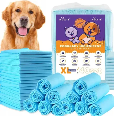 Produktbild von NUXIE® Hygieneeinlagen für Hunde, 40 Stück, 60 x 60 cm, XL