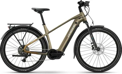 Produktbild von Haibike TREKKING 6.5 toffee/sand/silver glänzend 27,5" 600 Wh Diamant E-Tourenbike in Bronze