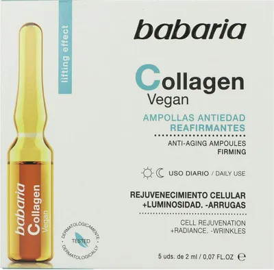 Image de Babaria Collagen Vegan Ampoules 5 x 2ml