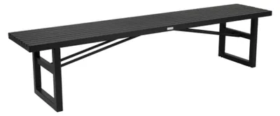 Produktbild von Bank Vevi 200 x 45 x 41 cm Aluminium Schwarz