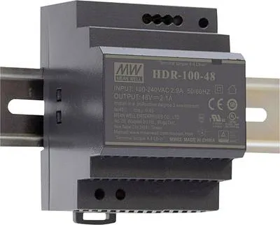 Produktbild von MEAN WELL HDR-100-12N Netzteil & Spannungsumwandler (HDR-100-12N)