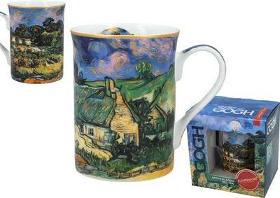 Obrázok produktu pre Klasický  hrnček - V. van Gogh, Chalupy v Cordeville (CARMANI)