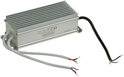 Obrázek produktu pro ChiliTec elektronický LED transformátor IP67, 1-60 Watt On 170-250V, Off 12V=, vodotěsný