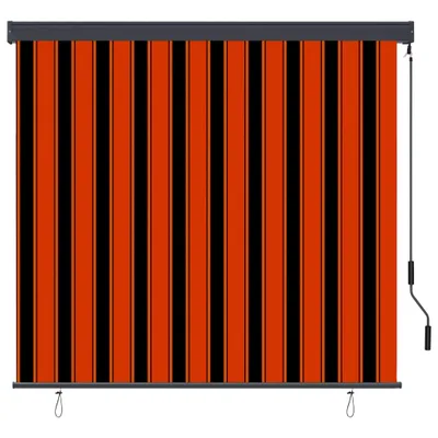 Zdjęcie produktu dla vidaXL Roleta zewnętrzna 160x250 cm pomarańczowo-brązowa