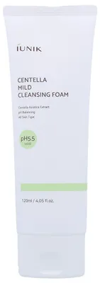 Produktbild von iUNIK Centella Mild Cleansing Foam,120ml - Gesichtsreinigungsschaum mit Centella Asiatica