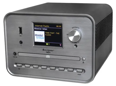 Produktbild von Soundmaster Internet-Radio ICD1050SW grau - Stereo