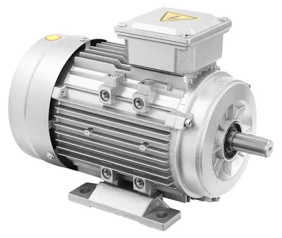 Obrázok produktu pre Trojfázový elektromotor 1,1 kW – Asynchrónny motor MS8034 – Účinnosť 81 % – Hliníkové puzdro – Pre priemyselné stroje – Strieborná farba