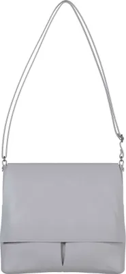 Produktbild von Stylische Umhängetasche aus Veganem Leder für jeden Tag 30607 Deep Silver colored