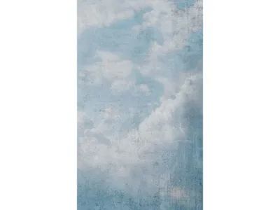 Produktbild von Fototapete - Blue Clouds Abstract 150x250cm - Vliestapete