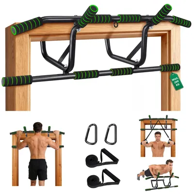 Productafbeelding van Optrekstang Deurkozijn - Pull-Up Bar zonder boren, tot 200 kg capaciteit