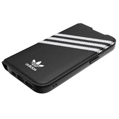 Produktbild von Etui Adidas Oder Broschüre Fall PolyurethanNa Iphone 14 Pro Czarno Biały/Schwarz Weiss 50196