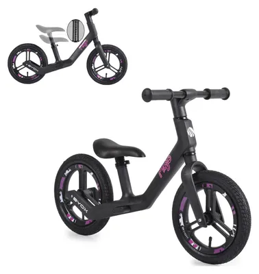 Produktbild von Byox Laufrad Mojo 12 Zoll Räder, Lufträder, Lenker und Sattel verstellbar rosa