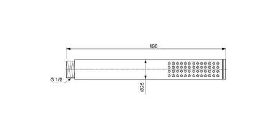 Obrázek produktu pro Ideal Standard - Ruční sprcha Idealrain, chrom