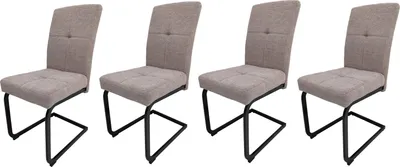Produktbild von Schwingstuhl Kinsey Braun 50x56x86 cm (B/T/H), Sitzhöhe 41 cm, 140 kg Belastbarkeit