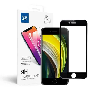 Produktbild von Panzerglas Blue Star 5D - APPLE IPHONE 6 (full glue) schwarz