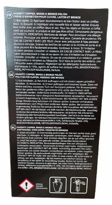 Zdjęcie produktu dla Hagerty A100425 Polish do Mosiądzu, Brązu i Miedzi, 250ml