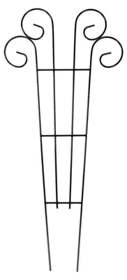 Produktbild von Metall Blumenspalier 62x28cm Rankhilfe Pflanzenstütze Rankgitter Kletterhilfe