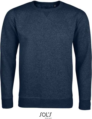 Produktbild von SOLs 02990 | Herren Sully Sweatshirt - Farbe: Heather Denim - Größe: XXL