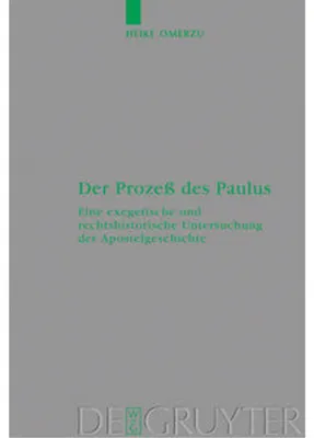 Obrázok produktu pre Der Prozeß des Paulus