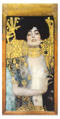 Image de Giallobus - Oleoferne et Giuditta - Gustav Klimt - 70L x 140l cm - Tableau - Verre acrylique