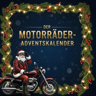 Produktbild von Der Motorräder-Adventskalender