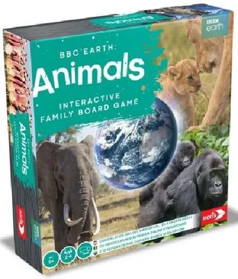 Produktbild von Gesellschaftsspiel BBC Earth Tiere Noris – Familien-Trivia, lehrreich