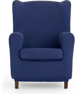 Produktbild von ECOMMERC3 Universal und vielseitiger Ohrensesselbezug – Sesselbezug in Blau, ein