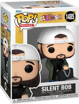 Obrázok produktu pre FUNKO POP! Silent Bob, zberateľská figúrka, film a seriály, 150 g