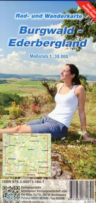 Image de Carte cyclotouristique Burgwald - Ederbergland 1 : 35 000