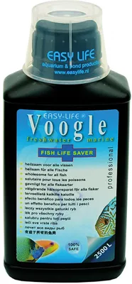 Produktbild von Krankheitsprophylaxe Easy Life Voogle 250 ml, Fischkrankheiten verhindern ohne Antibiotika, stärkt das Immunsystem, Abwe