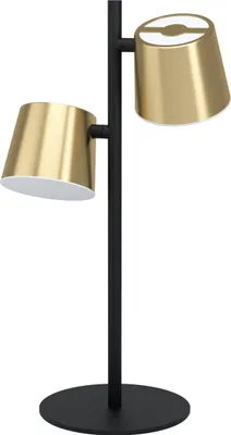 Produktbild von EGLO LED Tischlampe Altamira, Retro-Tischleuchte, kleine Vintage Stehlampe, Design-Lampe Wohnzimmer mit Schalter, inkl. GU10 Leuchtmittel, warmweiß