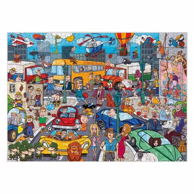 Image de Puzzle drôle de vie de rue