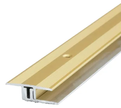 Produktbild von Dalsys Übergangsprofil flach 32 x 900mm Gold Buche für Belagsstärken von 6-15mm, zum Schrauben inkl. Befestigungsmaterial