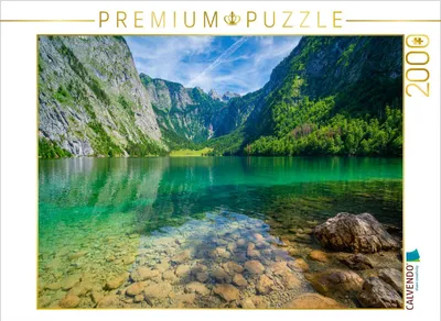 Produktbild von CALVENDO Puzzle Sommer am Obersee | 2000 Teile Lege-Größe 90x67cm Foto-Puzzle für glückliche Stunden