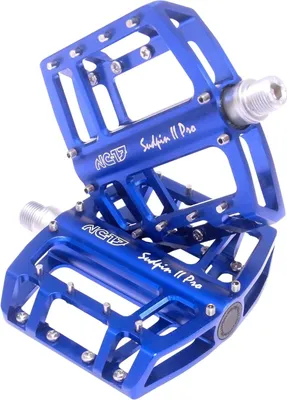 Produktbild von NC-17 Plattformpedal Sudpin II Pro CNC, Alu, Kugellager, blau