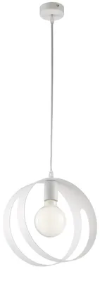 Zdjęcie produktu dla Lampa wisząca Peter 1 światło żelazo biały