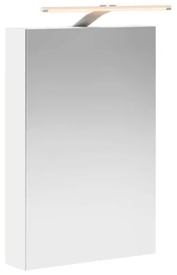 Produktbild von vidaXL Badezimmerspiegelschrank Weiß 40 x 10,5 x 60,5 cm Holzwerkstoff