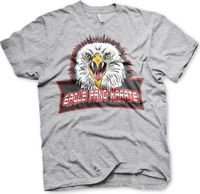 Produktbild von Eagle Fang Karate T-Shirt - Large - HeatherGrey