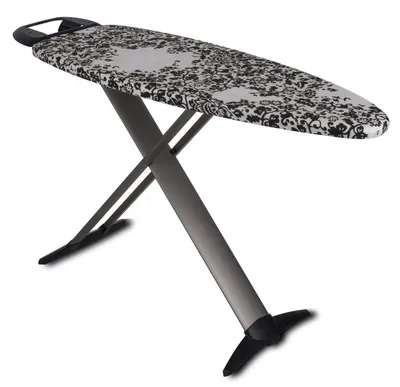 Bügelbrett Aluminium 130x47 cm höhenverstellbar mit Ablage