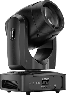 Zdjęcie produktu dla Reflektor ruchomy, moc 200 W, wszechstronne tryby sterowania, 1 szt., wtyczka UE