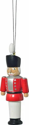 Produktbild von Christbaumschmuck " rot" (8cm) Nussknacker von KWO
