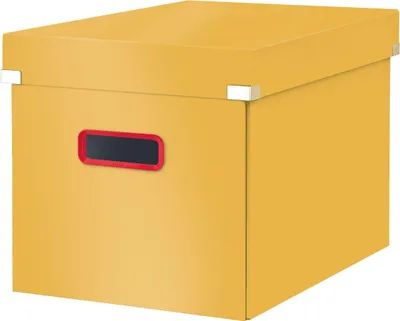 Immagine prodotto di LEITZ 53470019 LEITZ Click & Store Cosy Aufbewahrungsbox 32,5 l gelb 32,0 x 36,0 x 31,0 cm